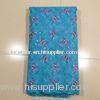 Blue Bridal African Net Lace Fabrics , 130 -135cm Width