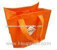 Customize Red Non Woven Wine Bag For Adevertising ,Tear Resistant