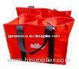 Red Spunbonded PP Nonwoven Non Woven Wine Bag For Promotional