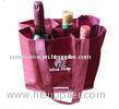 Red Non Woven Wine Bag For Promotional ,10-250g/square