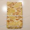 Gold Dress Sequin Lace Fabric With Stones , Home Textile