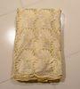 Peach Beige Sequin Lace Fabric , Ladies Garment