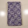 Purple Embroidery Handcut Lace , 130 -135cm Width