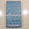 Bridal Net Handcut Lace , Sky Blue 4 - 5kgs Weight