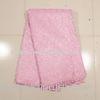 Pink Organza Lace Fabric , Ladies Bra Garment