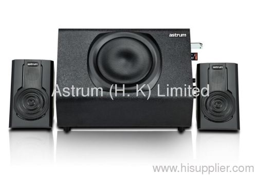 2.1CH MULTIMEDIA SUBWOOFER USB/SD Card Function HK Astrum X723U