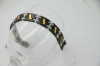 IP Black bracelet with Gold Carbon fiber SL0132