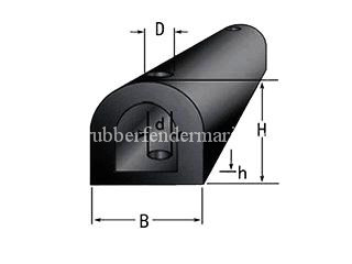 Type D Rubber Fender/ Semi-circular Fender