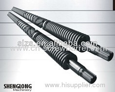 Parallel Bimetallic Twin Screw and Nitritding Cylinder