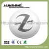 White plastic disc golf disc