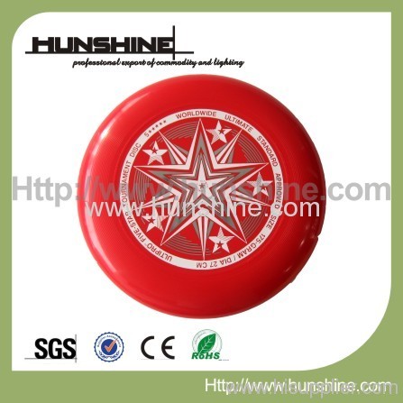 Five star red professional ultimate/sport frisbee