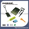 Removable portable plastic snow shovels/collapsable car trunk shovel