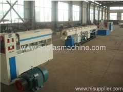 PE PP plastic pipe productin line plastic machine