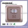 Gray Color Square Motion Sensor Switch