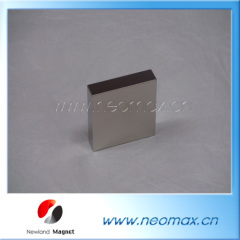 Magnet block with Ni coating