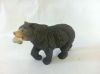 Wood carved Black Bear & Fish