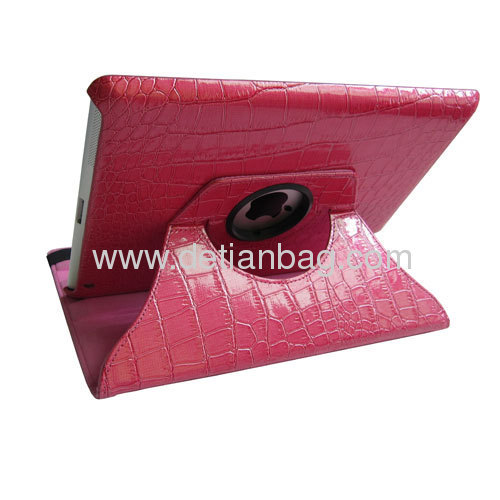 Best cool leather ipad 2 case with 360 rotating