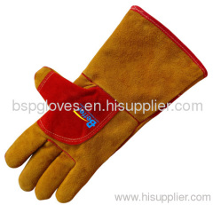 14' and 16 'Cow Split Leather Welding Work Gloves
