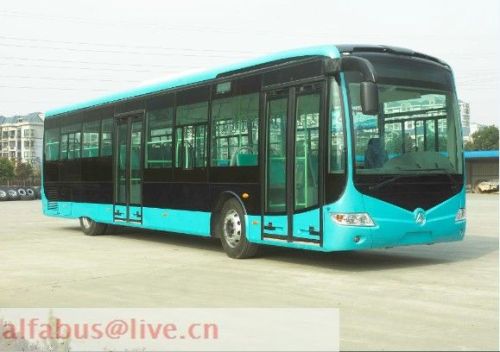 Intercity Bus Transport Of 12M city bus YS6120QG With Air Brake