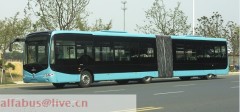 YS6180G 18M city bus BRT articulated city bus