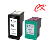HP96 HP97 INK cartridge reman for HP Deskjet 5740/5740p/6520/6540/6540d