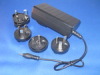 interchangeable AC plug power supply PA1045-120HIB 12V 3A adapter with interchangeable EU, USA, USA, UK AC plug