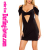 Black Sexy Special Design Fashion Clubwear