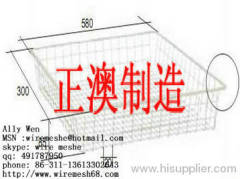 stainless steel wire mesh blood bag basket