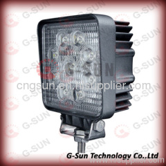 2013 Guangdong portable 27w vechile led work lamp