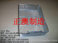 medical instrument metal basket