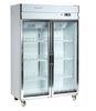 Double Doors 1200L Commercial Refrigerator Freezer With Sliding Door , No Frost