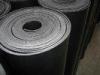 Cloth Insertion Rubber Sheet Roll , Natural Rubber Material