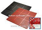 Industrial Anti-slip Rubber Mat , Interlocking Rubber Floor Mat
