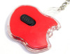 Promotional Apple Led keychain light,apple key ring light