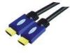 24k golden-plated Blue Premium HDMI Cable Any length