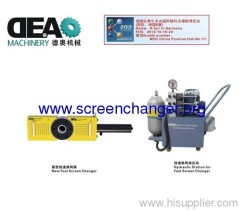 discontinuous hydraulic screen changer