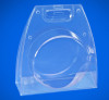 Thermoformed plastic clamshell packaging