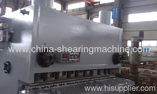 QC11 Hydraulic guillotine shearing machine