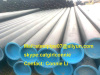 ASTM A106B Seamless Steel Pipe with black paint and plastic cap