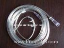 Medical Grade PVC Tube , Silicone Oxygen Therapy Nasal Cannula