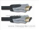 26AWG 3D 4K Gold Plated Flat HDMI Cables 1.4 Version With Ethernet