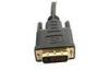 DVI 18 1 Male High Speed DVI Cable Single Link For PC , Flat Panel Displays