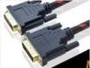 720P 1080I 30AWG High Speed DVI Cable 10.2Gbps , 24K Gold Plated