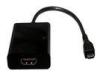 USB Male To Female HDMI MHL Cable , ABS black 576i 1080i For Mobile Phones