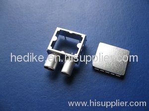 IEC male connector female connector with frame for set top box