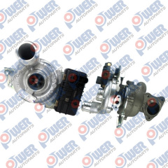 7G9Q-6K682-AA/7G9Q-6K682-BA/7G9Q6K682BB/7G9Q6K682BC/7G9Q6K682BD Turbo Charger for FORD FOCUS