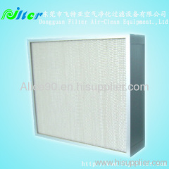 High temperature resistance ULPA filter