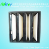 V-cell combined HEPA filter