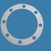 White Ptfe Teflon Ring Gasket With Carbon , Graphite , Glass Fiber