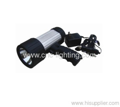 1W rechargeable and shockproof LED spotlight